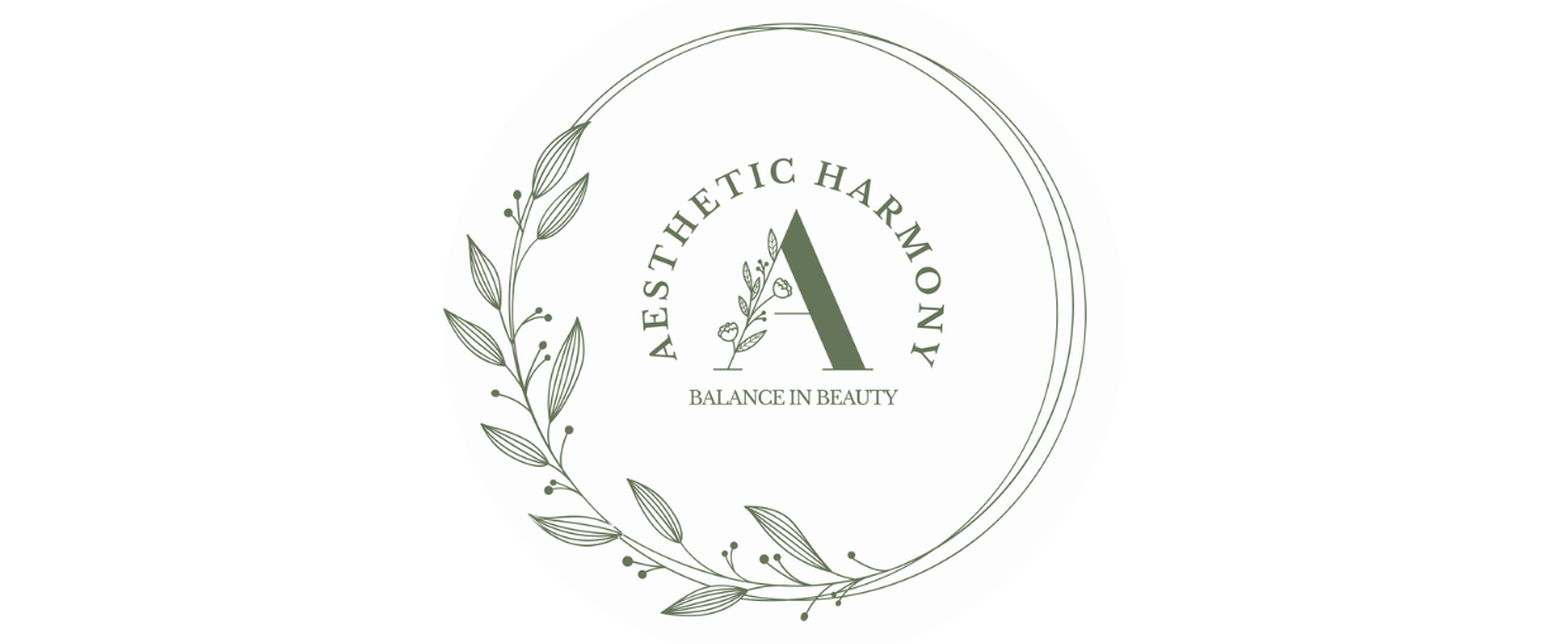 Aesthetic Harmony logo (green) on white background