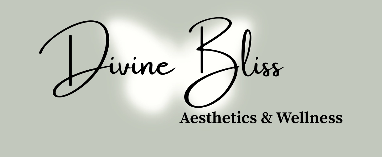 Divine Bliss logo on green background