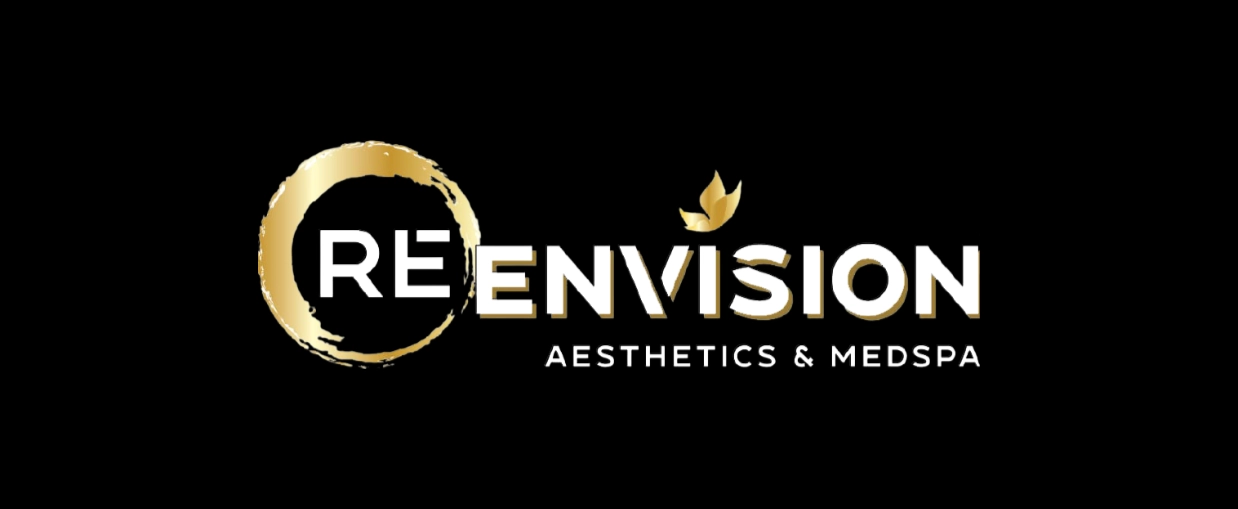 ReEvnvision Logo on Black background